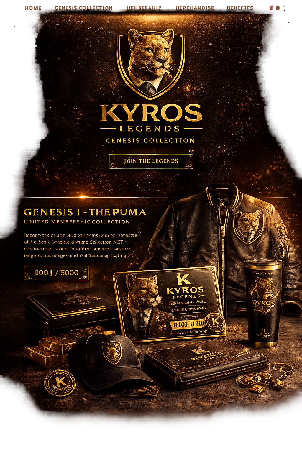 KYROS LEGENDS Genesis Collection